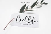 Ciellda || Signature Script Font, a Script Font by Tipo De Fábrica (Thumbnail 1 of 10)