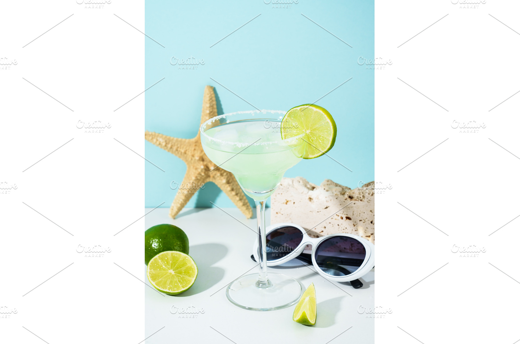 Margarita cocktail. Summer alcohol, a Food & Drink Photo by Nadia-nb