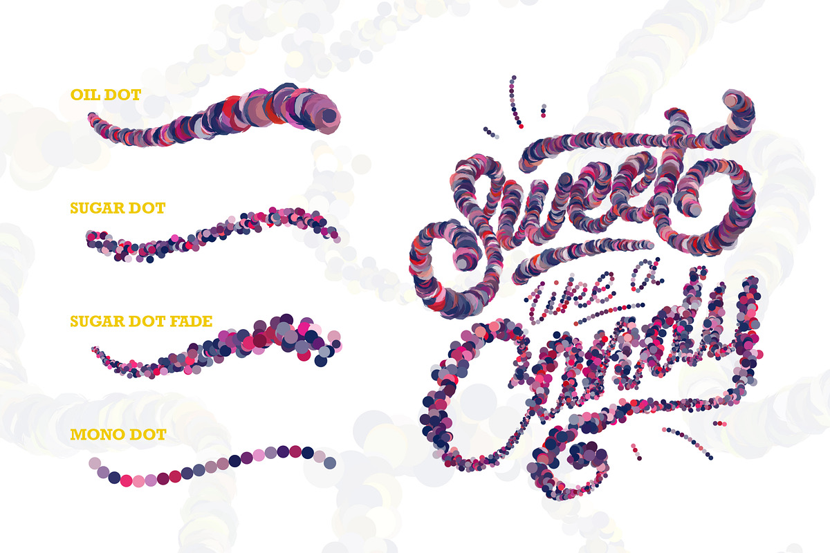 SALE! Sugar Lettering Brushes, a Brush Add-On by Bakeroner (Photo 2 of 4)