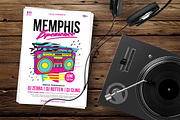 Memphis Experience, a Flyer Template by Aiyari Graphic (Thumbnail 2 of 3)