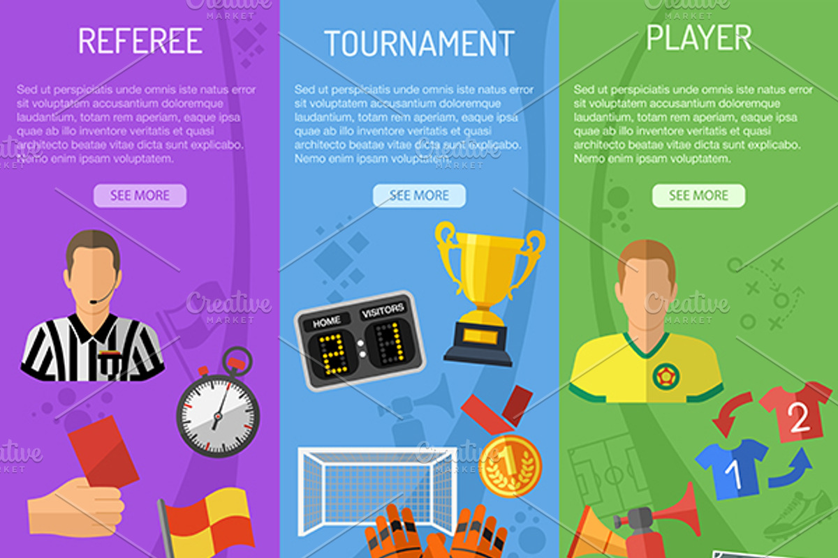 Soccer Themes, a Sport Illustration by TAlex (Photo 3 of 7)