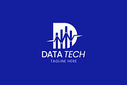 Letter D Logo Data Tech Finance, a Branding & Logo Template by Signatoro (Thumbnail 2 of 3)
