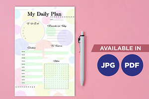 Dot Planner Printable Planifier