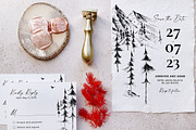 Mountain Forest Wedding Suite, an Invitation Template by BlueRobinDesignShop (Thumbnail 11 of 16)