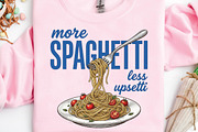 Summer Spaghetti Pasta Hand Drawn PN, an Illustration by DreamPrint404 (Thumbnail 6 of 6)