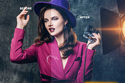 25 Analog FX Photoshop Action Bundle, an Action Add-On by Studio Retouch (Thumbnail 38 of 59)