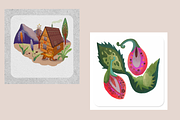 Cozy Garden Tales Clipart, a Seasonal Illustration by FaliushViktoriaArtist (Thumbnail 9 of 16)