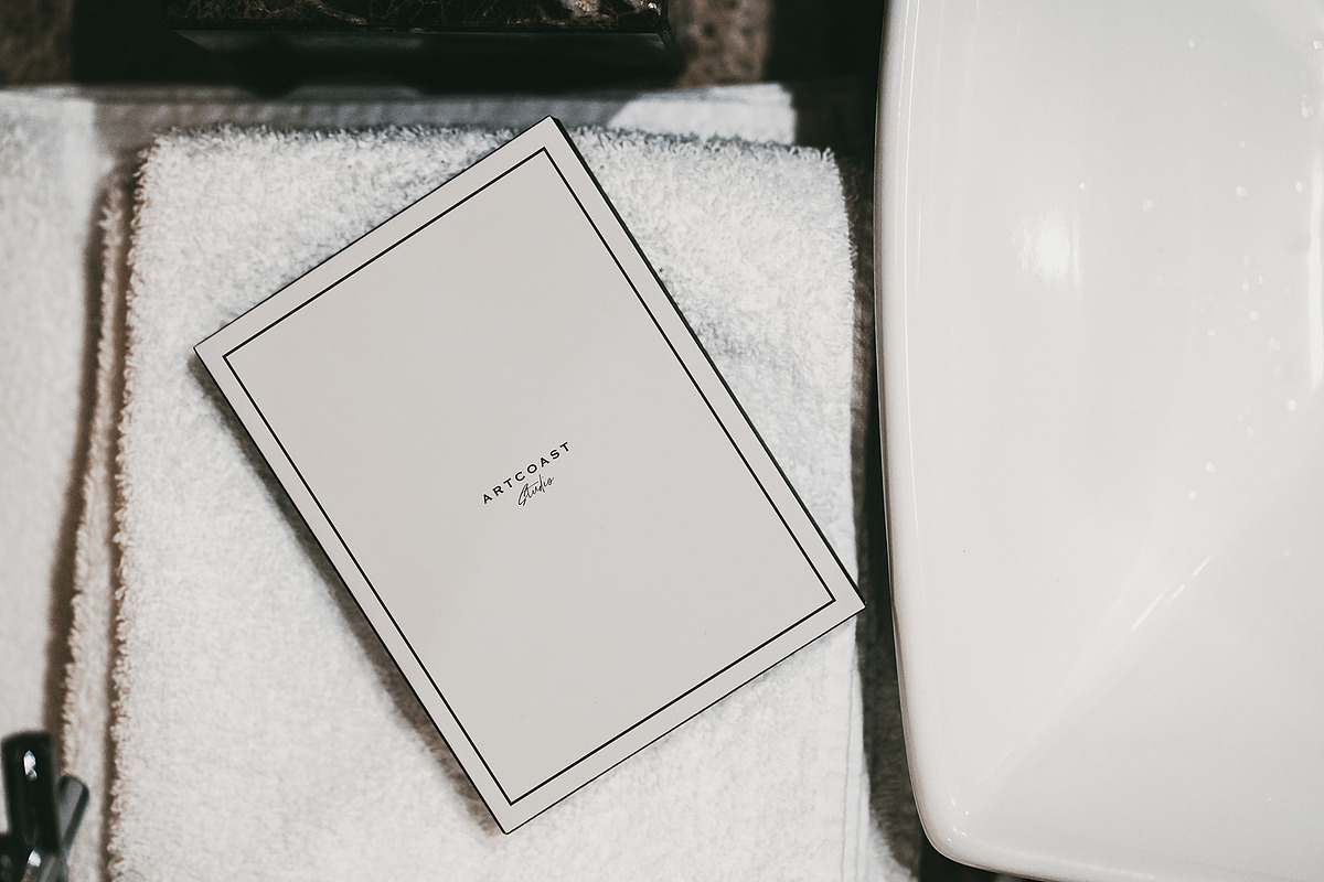 Hotel Shower Set Mockup Bathroom, a Packaging Mockup by Artcoast Studio (Photo 4 of 6)