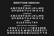Bristone - Expanded Sans, a Sans Serif Font by Almarkhatype (Thumbnail 14 of 18)