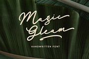 Magic Gleam - Script Handwritten, a Script Font by Letterhend Studio (Thumbnail 1 of 9)