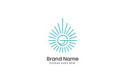 Letter G Shine Logo, a Branding & Logo Template by Evloxx Studio (Thumbnail 1 of 3)