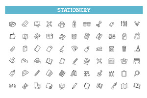 Office Stationery Icons