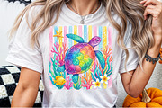 Brushstroke Summer Png Bundle Shirt, a Work Illustration by Sublimation Artist (Thumbnail 6 of 9)
