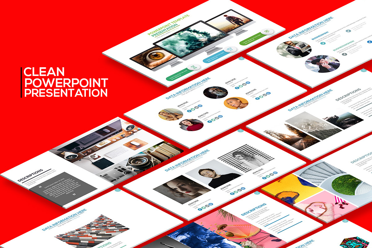 Clean Powerpoint Presentation, a Presentation Template by Graphicgo (Photo 19 of 25)