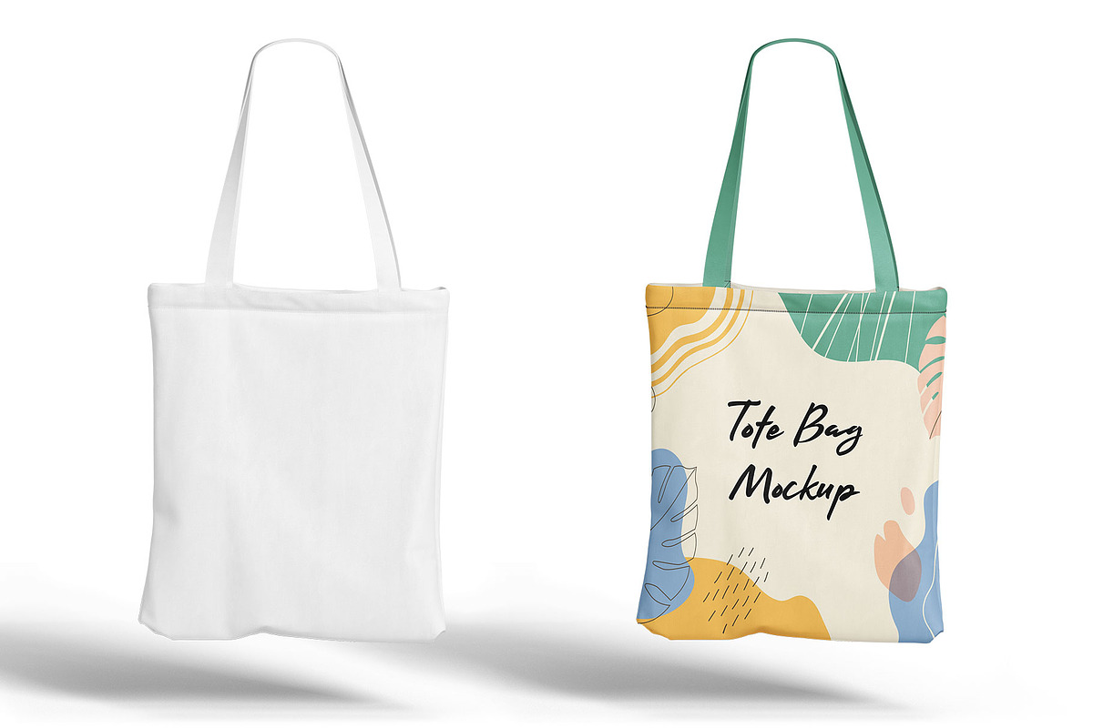 Tote Bag Mockup Set, a Product Mockup by Designbuys (Photo 2 of 7)