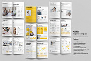 Annual Report Template, a Brochure Template by GoldenGrid Studio (Thumbnail 13 of 13)