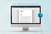 Letterhead Template, a Stationery Template by DesignDevisers (Thumbnail 9 of 10)