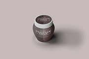 Cosmetics Cream Container Mockup, a Cups & Container Mockup by Modern Studio (Thumbnail 7 of 14)