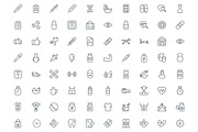 487 Health and Medical Line Icons, an Outline Icon by Vectors Market (Thumbnail 4 of 7)