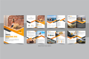 Travel Brochure or Travel Magazine, a Brochure Template by Pavel_design