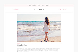 Allure - WordPress Blog Theme