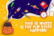 Kinder Boys - Playful Font, a Sans Serif Font by StringLabs (Thumbnail 4 of 5)