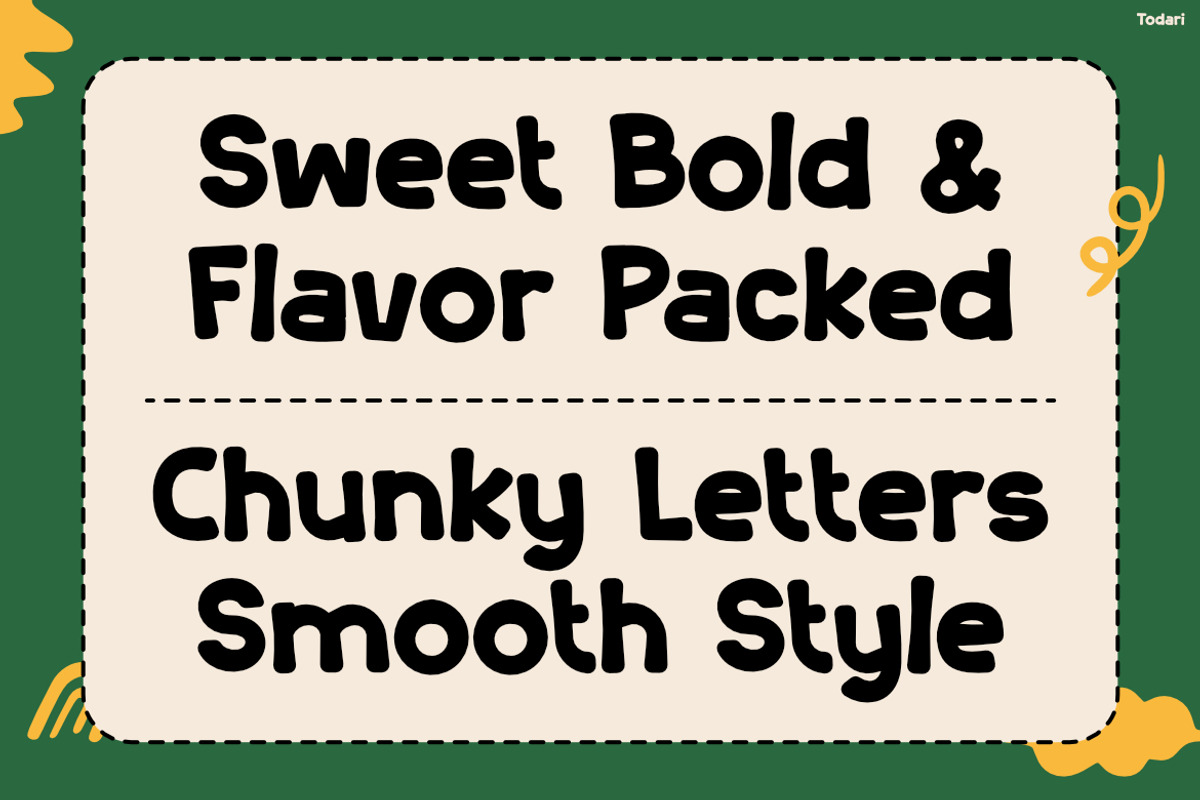 TODARI, a Sans Serif Font by Pinisi ART (Photo 4 of 10)