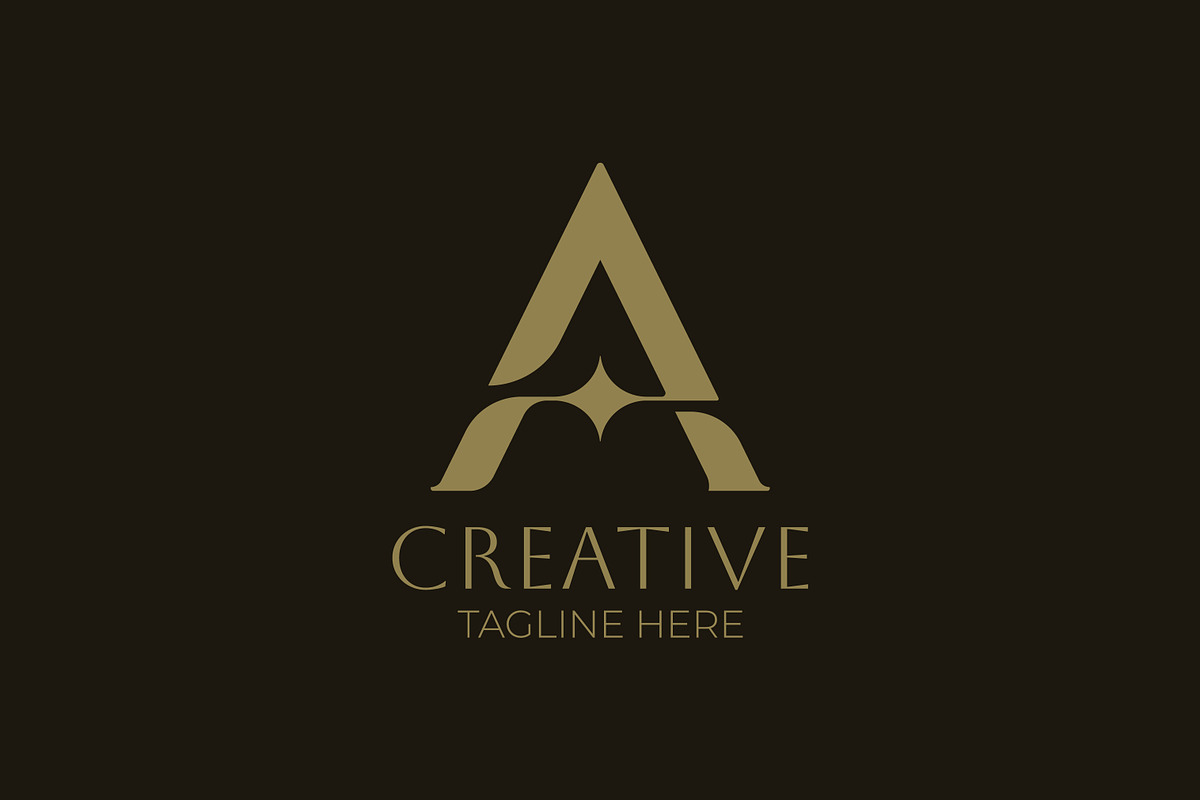 Creative Letter A Logo Star Diamond, a Branding & Logo Template by Signatoro (Photo 3 of 3)