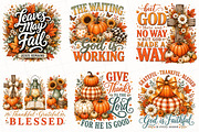 Christian Fall Sublimation Bundle, a Seasonal Illustration by OK Design (Thumbnail 3 of 6)