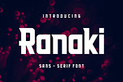 Ranaki, a Sans Serif Font by lelevien (Thumbnail 5 of 5)