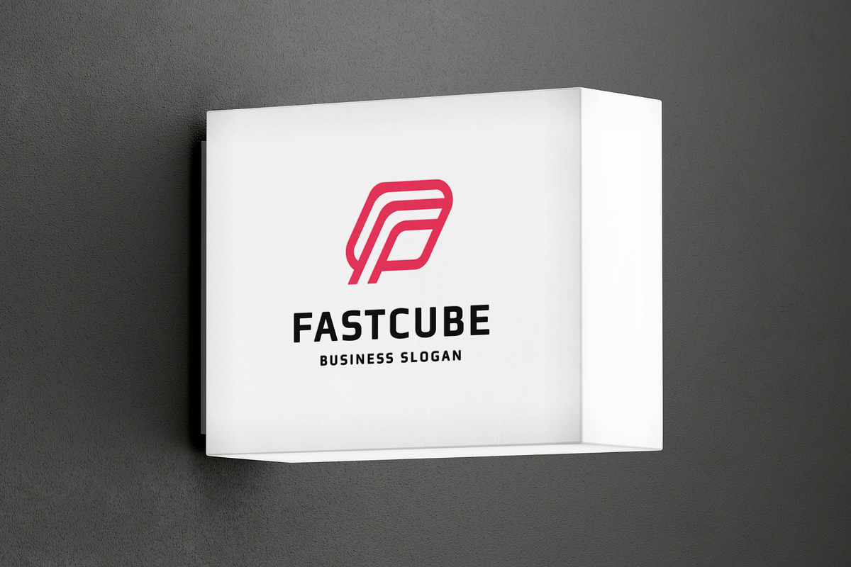 Fast Cube Letter F Logo, a Branding & Logo Template by Design_Planet (Photo 4 of 5)