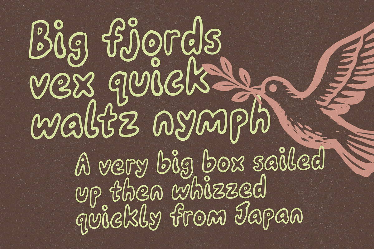 La Sierra Handcrafted Display, a Handwritten Font by Typetemp Studio (Photo 2 of 12)