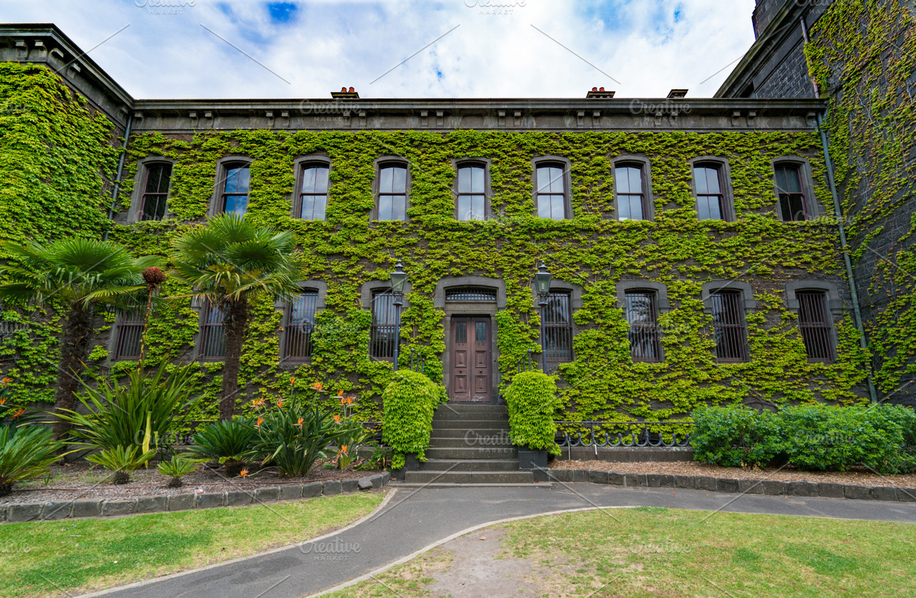 Green walls at Victoria Barracks, an Architecture Photo by HBStocks