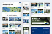 Tennis Academy Website UI Figma, an UI Kit Template by peterdraw (Thumbnail 4 of 7)