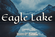 Eagle Lake Pro, a Font by Stiggy & Sands (Thumbnail 1 of 9)