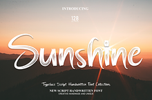 Sunshine | Script Font