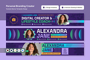Creative YouTube Channel Banner, a Social Media Template by twinstd (Thumbnail 1 of 4)