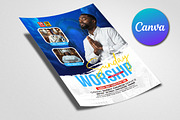 Man of God church Flyer Template, a Flyer Template by Psd Templates (Thumbnail 3 of 3)