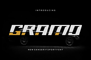 Gramo Font, a Font by albert_kalingga (Thumbnail 1 of 6)