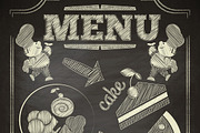 Dessert Menu, a Food Illustration by ELFIVETROV DESIGN (Thumbnail 1 of 2)