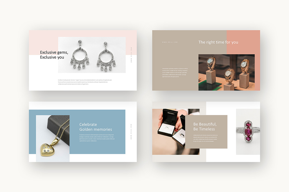 Orju : Jewelry Brand Keynote, a Presentation Template by Punkl Camp (Photo 4 of 16)