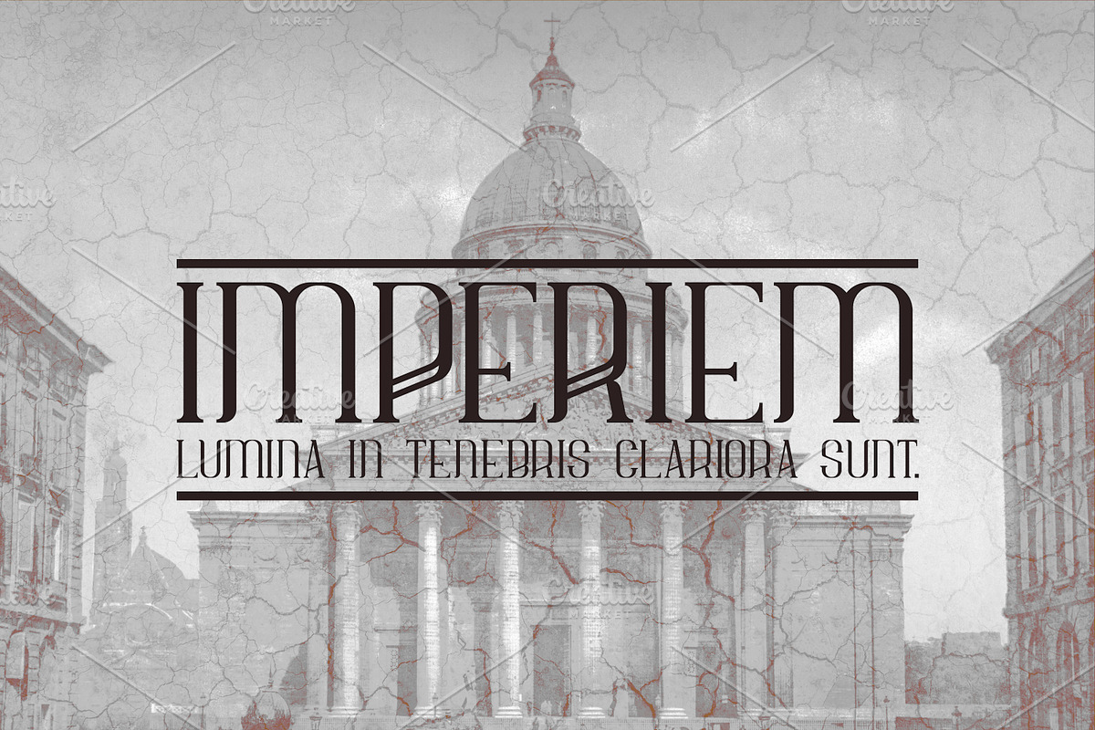 Imperiem Typeface