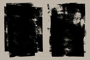 Dry Ink Textures - Vector & PNG