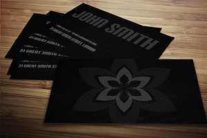 Carbon Fiber Business Card