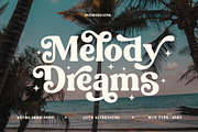 Melody Dreams - Stylish Serif Font, a Serif Font by Myn Type (Thumbnail 1 of 10)