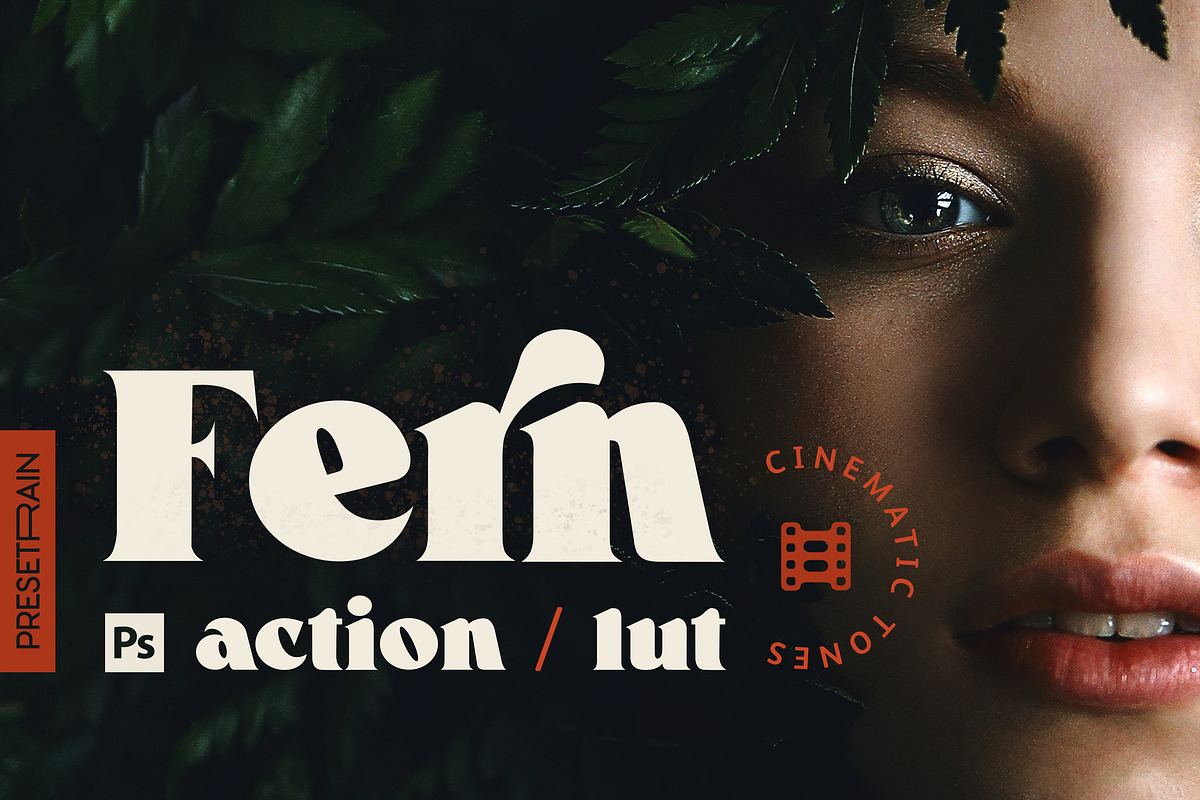 Fern Portrait Photoshop Action & LUT, an Action Add-On by Presetrain Co. (Photo 1 of 7)