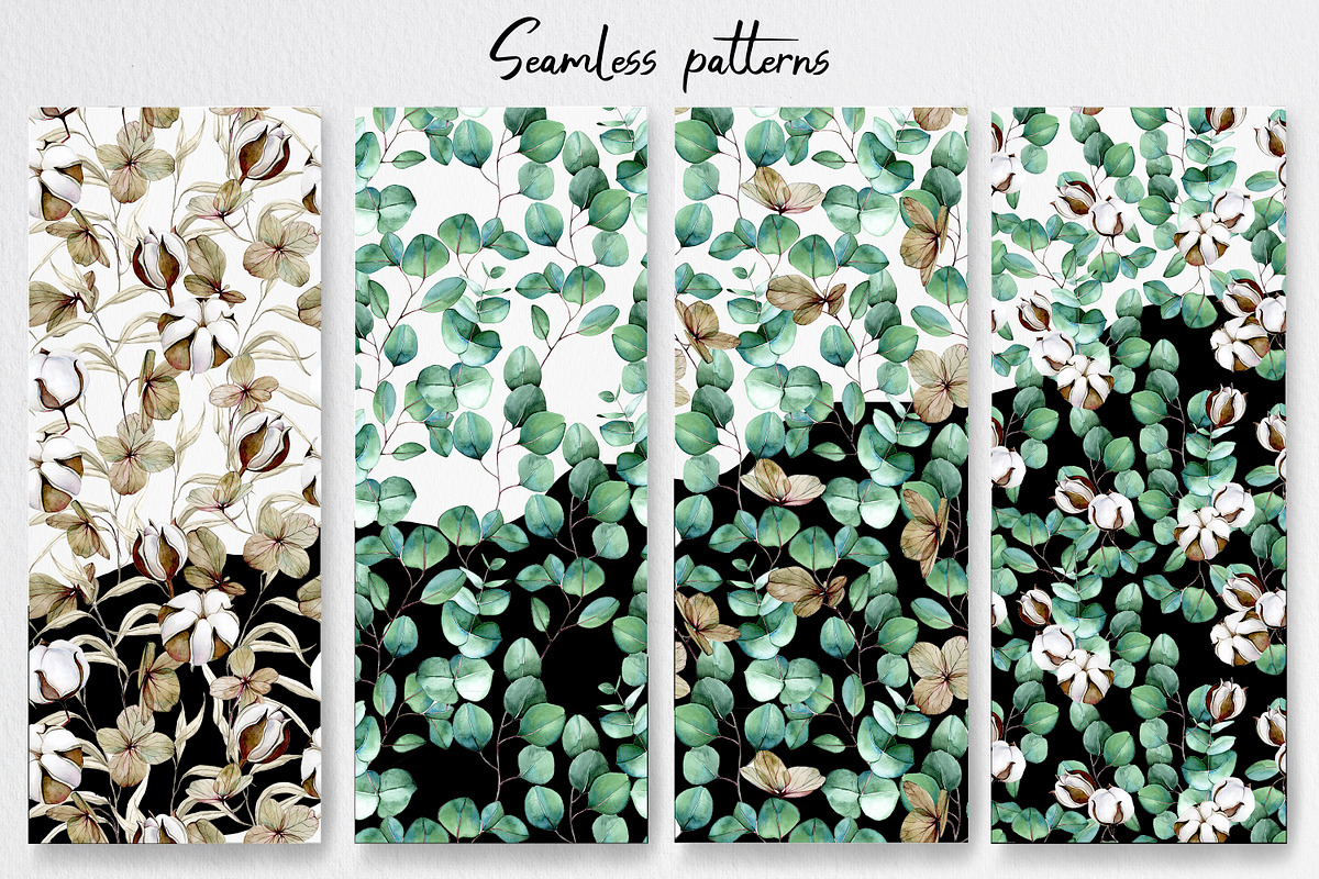 Eucalyptus and cotton, an Illustration by made by Tanya (Photo 6 of 7)