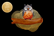 Autumn Animals Clipart Set, an Animal Illustration by The Dutch Lady Designs (Thumbnail 3 of 7)