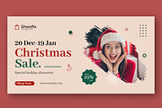 Christmas Sale Web Ads Banner Set, an UI Kit Template by CreativeShaper (Thumbnail 2 of 4)