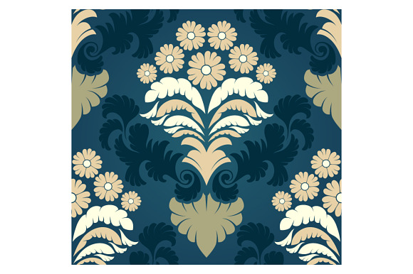 Damask Seamless Pattern